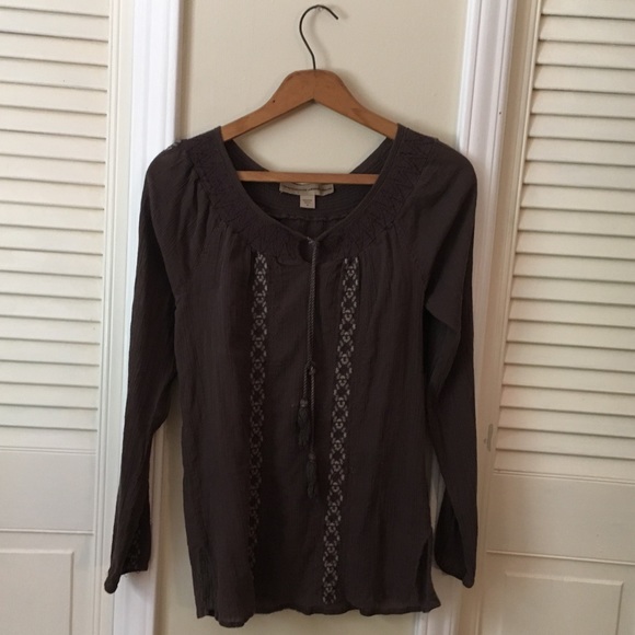 Vintage American jeans boho shirt - Picture 2 of 3